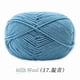 thumbnail image 1 of Xiao Hua Hilo para ganchillo, 35 g por rollo, 1 rollo, tejido mixto, ideal para bufandas, suéteres, mantas y manualidades - Grosor medio, esponjoso, transpirable, perfecto para principiantes, azul, 1 of 3