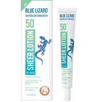 Protector Solar Blue Lizard Sheer Face Loción Facial Spf 50+ 50 Ml