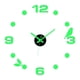 thumbnail image 4 of Acrílico Luminoso Reloj de Pared Pegatinas 3D DIY Relojes de Pared Sin Marco Silencioso Ronda Relojes de para Sala de Estar Hogar Cocina Dormit, 4 of 5