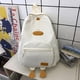 thumbnail image 1 of New Cartoon Duck Backpack Designer Cute Travel Bag Female College Student Versatile Korean Edition Girls' School Bag, 1 of 3