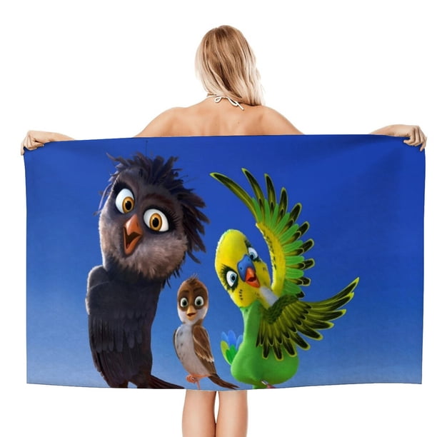 Loro Toalla de playa de secado rápido con diseño temático, regalo para mujeres y niñas, ideal para cumpleaños, fans, amantes de la música, uso en la playa o al aire libre, 78 × 150 cm
