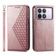 thumbnail image 3 of Funda Flip FOXDOCK para Xiaomi POCO F6 Pro 5G , Estilo Billetera con Diseño Rombo, Correa de Mano y Soporte, Uso Diario, 3 of 6