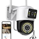 thumbnail image 1 of Camara Seguridad Exterior Kinnkall 4MP Doble Lente WiFi 360a PTZ, 1 of 3