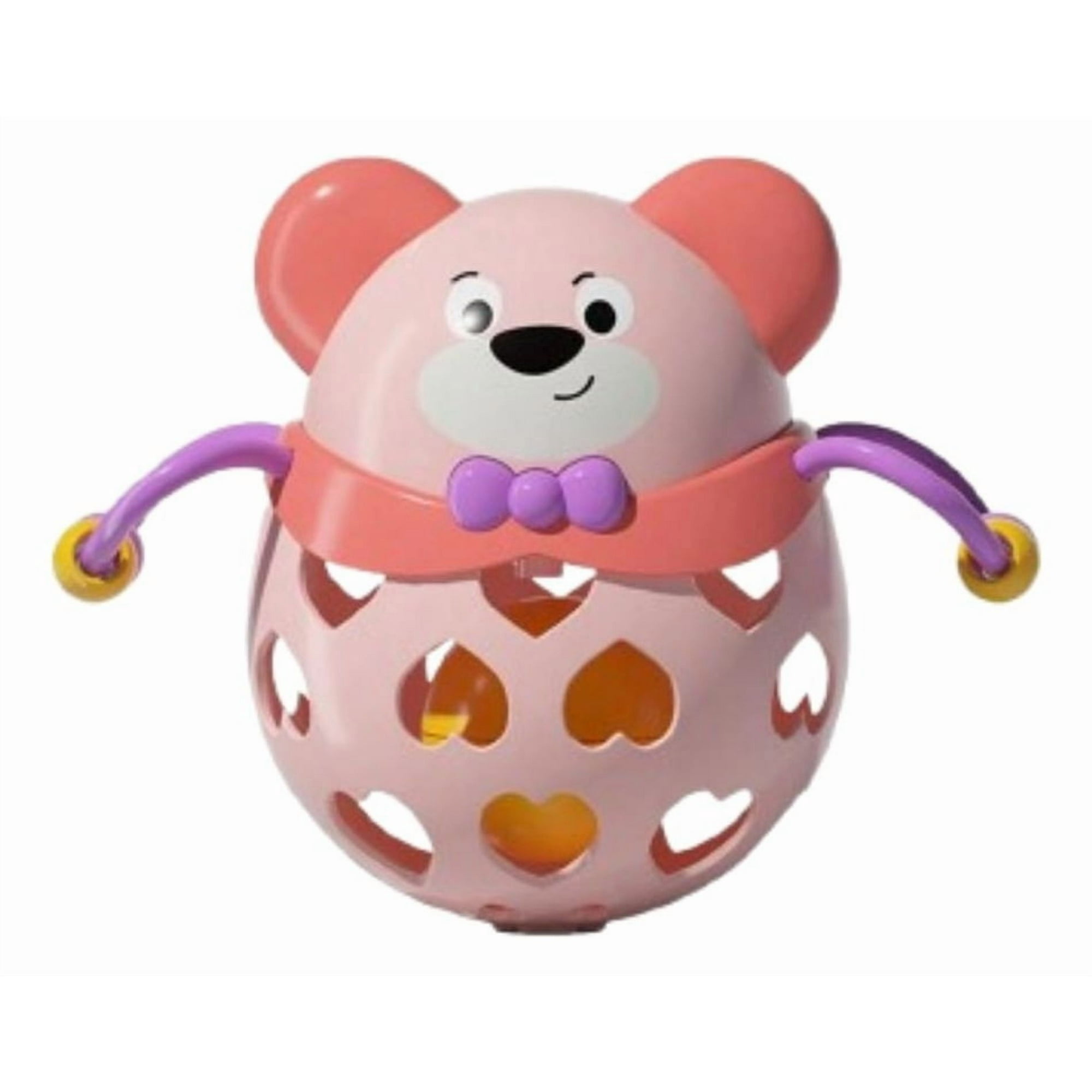 Genérico - Set 3 Sonajero Juguete Sensorial Osito Estimula Bebe Lau