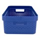 thumbnail image 2 of Cesta Almacenamiento 11L plastico, Azul 1 un, 2 of 3