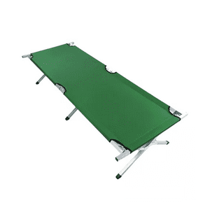 Genérico - Catre Cama Campaña Camping Plegable Portátil Outdoor Militar Verde
