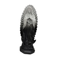 Magideal - Estatua De La Virgen María Católica, Estatuilla De Nuestra Señora, Regalo De Boda Religioso , Negro