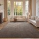 thumbnail image 1 of ALFOMBRA FinRèc Home 274 cm x 183 cm Marrón/Blanco Lavable, 1 of 8