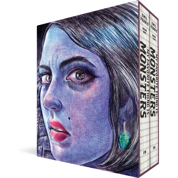Set de libros Fantagraphics My Favorite Thing Is Monsters