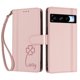thumbnail image 3 of Funda Cartera Trébol para Google Pixel 8 Pro con Ranuras Tarjetas y Carga Inalámbrica Rosa, 3 of 6