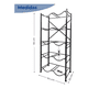 thumbnail image 2 of Estante Organizador Rack 10 Botellones Bidones Agua 20lts Negro, 2 of 8