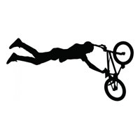 Rienda Libre Graphics - Decomural Bmx Stunt Bike Cyclist Sport Ws-42908