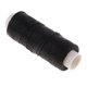 thumbnail image 5 of Cable de hilo de poliéster encerado plano de 1 rollo para accesorios de costura Negro, 5 of 5