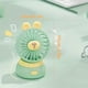 thumbnail image 4 of 1pc Mini Rabbit Portable Handheld Battery Operated Fan Desk Fan, 500mAh USB Rechargeable Battery Operated Fan For Indoor Outdoor Car Desk, 3 Speeds Silent Desktop Cooling Fan Mini Small Fan, 4 of 5