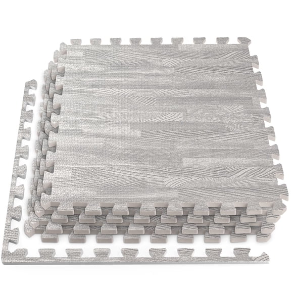 Baldosas de espuma para suelo Home Cube USA 61 cm gris 96 ft² (9 m²)