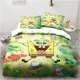 thumbnail image 1 of Cartoon Spongebobs Love Child Duvet Cover Set HD Comforter Cover Bedclothes for Kids Bedding Sets Bedroom Decor, 1 of 5