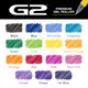 thumbnail image 3 of Bolígrafos de gel PILOT G2 Premium G2 Rainbow Colors, paquete de 15, 3 of 8
