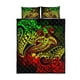 thumbnail image 2 of Juego de cama edredón polinesio - Reggae Shark Polynesian Tattoo, 2 of 3