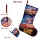 thumbnail image 5 of Star Wars Guerras Clónicas Tema: Calcetines de Navidad, fino lino blanco para colgar en escaleras y chimenea, decoración navideña para el hogar, regalo de Navidad. 45cm × 32cm, 5 of 5