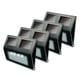 thumbnail image 1 of Luz solar LED para terraza Maxsa Innovations, paquete de 4, acabado bronce, 1 of 5