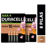 Duracell - Pack 8 Pilas Recargables Aaa