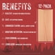 thumbnail image 5 of Planchas para asar Wildwood Grilling Signature Cedar, 5 x 11 pulgadas, 5 of 5