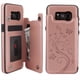 thumbnail image 1 of Butterfly Pattern PU Leather Case Wallet: Shockproof Flip Cover with Card Holder for Samsung S8/S10/Note10/S21 Series, 1 of 3