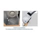 thumbnail image 3 of Ventilador y extractor de baño Tech Drive, muy silencioso, 80 CFM, 3 of 8