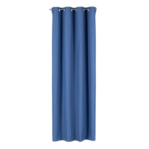 Clems - Cortina Engomada Termica 100% Blackout Azul 140X225
