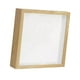thumbnail image 2 of Marco De Caja De Sombra DIY De Madera Cuadrado De 5 Cm De Profundidad Para Artesanías De Flores Regalos DIY Color Madera, 2 of 3