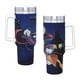 thumbnail image 4 of Pato Darkwing Vaso aislado de acero inoxidable con asa, diseño temático, regalo para familia, amigos y fans; incluye pajita y encaja en el portavasos estándar, 40 oz, 4 of 6