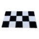 thumbnail image 3 of 15 Piezas 1:12 Alfombrilla De Empalme Para Casa De Muñecas Modelo Suave Alfombras Para Balcón Dormitorio Negro Blanco, 3 of 5