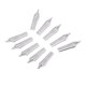 thumbnail image 4 of Puntas de pluma de 10 piezas Puntas de repuesto para plumas Pluma de plumas de artista de 2,5 x 0,5 cm, 4 of 5
