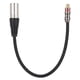 thumbnail image 3 of Cable adaptador de audio con interfaz RCA hembra a XLR macho, carcasa de aleación de zinc chapada en oro., 3 of 8