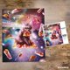 thumbnail image 3 of Rompecabezas AQUARIUS Random Galaxy Cat Pizza 500 piezas, 3 of 7