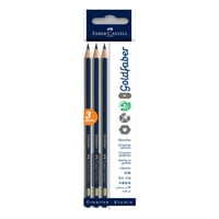 Faber Castell - Lápiz Grafito Goldfaber Faber-Castell 1221 2B Bc X3