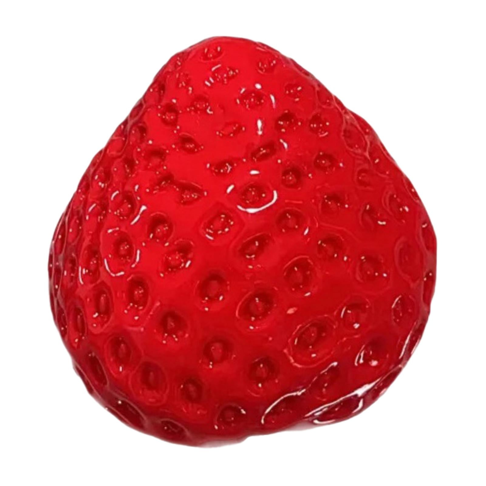 Bothyi - Juguete De Fresa, Lindos Regalos De Cumpleaños Para Niños Y Adultos, Juguete Sensorial De Fruta Novedoso, Rojo