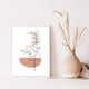 thumbnail image 3 of Impresiones artísticas minimalistas modernas de sol y luna, póster de plantas, arte de pared de mediados de siglo, imágenes bohemias, decoración de estilo nórdico para sala de estar | 42 x 60 cm x 2 p, 3 of 7