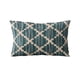 thumbnail image 5 of Cojín decorativo Plutus Brands Blue Plutus Zig Zag Cut Diamond, 5 of 9