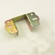 thumbnail image 3 of 4 Paquete Soporte De Cama Esquina De Cama Bisagra De Cama Soporte Cuadrado De 40 Mm Accesorios De Hardware De Cama Fija De Muebles (4 Pcs), 3 of 3