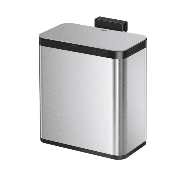 Estilodomus - Basurero Colgante De Acero Inoxidable De 7 Litros Aluminio