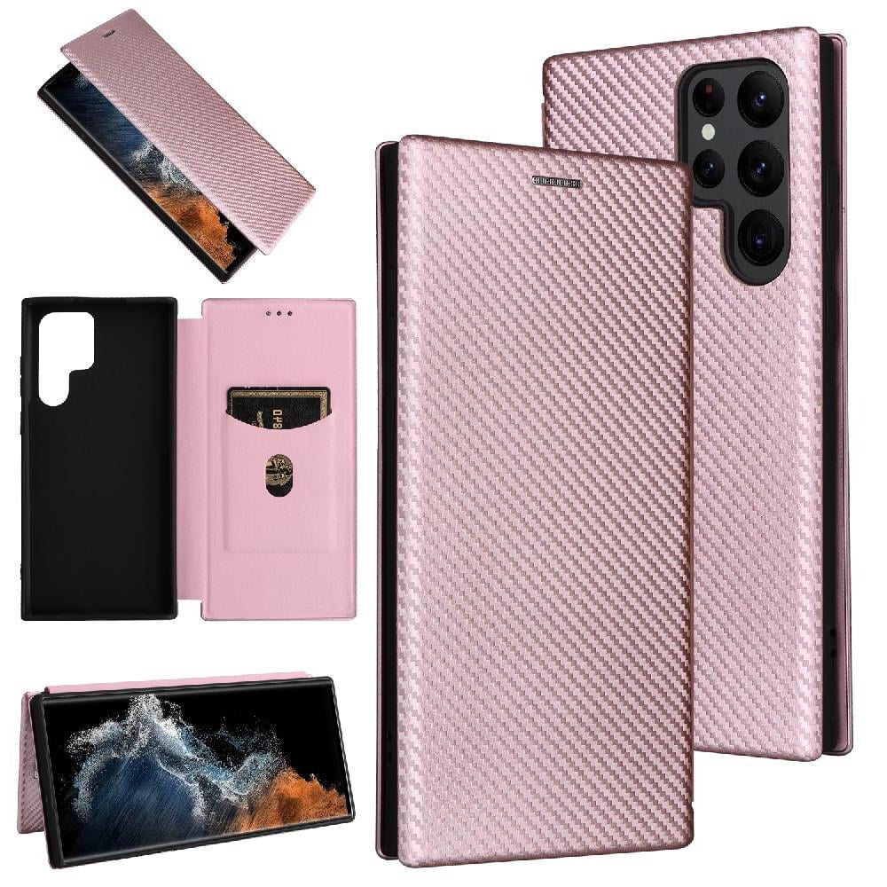 Funda Flip Para Foxdock Samsung Galaxy S22 Ultra - Funda Magnética De Negocios, Funda Protectora Delgada