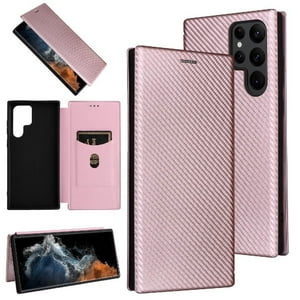 Funda Flip Para Foxdock Samsung Galaxy S22 Ultra - Funda Magnética De Negocios, Funda Protectora Delgada