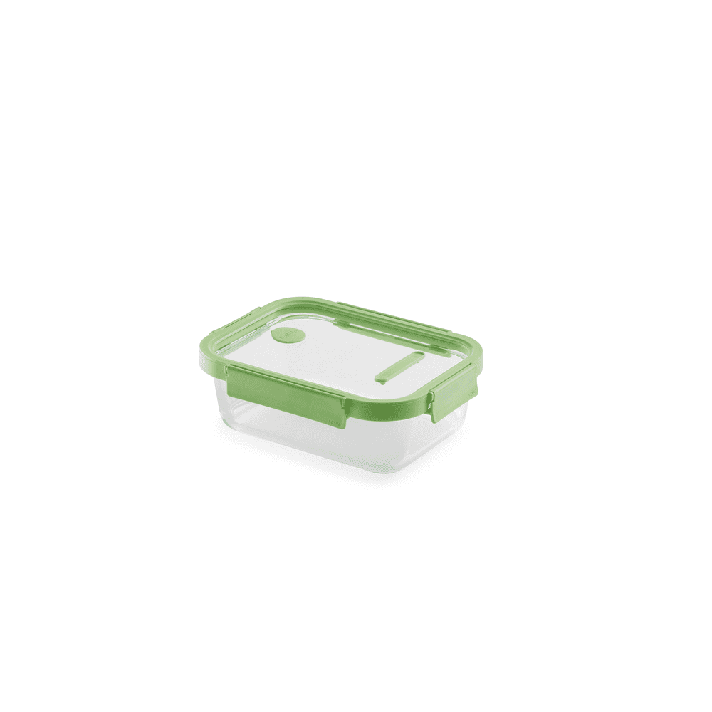 Lekue - Recipiente Hermético 100% De Vidrio 1520 Ml Rectangular