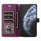 thumbnail image 3 of FOXDOCK Funda tipo Cartera para iPhone 14 Pro Max – Cubierta de Cuero PU con Múltiples Ranuras, Bolsillo para Efectivo y Correa de Muñeca, 3 of 6