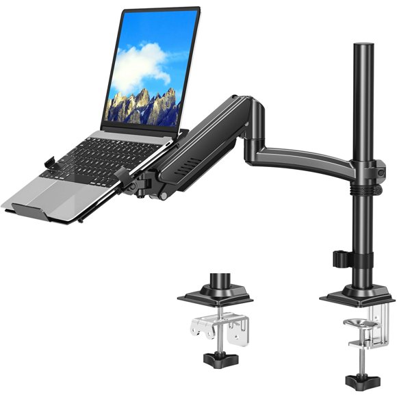 Soporte para portátil MOUNTUP de 43 cm para portátil de 17 pulgadas / monitor de 32 pulgadas