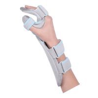 Genérico - Férula Soporte De Mano De Descanso Paraartritis M Gris Derecha