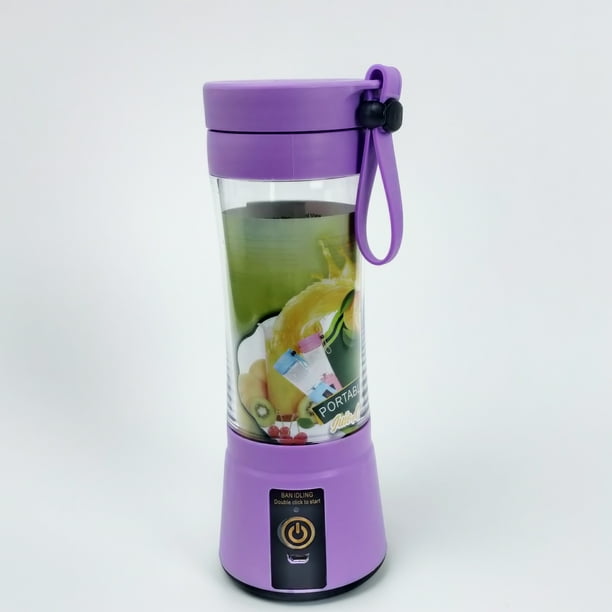 Wireless Mini USB Rechargeable Juice Blender With Six Blades For Camping, RV, Barbecue, Outdoor Portable.