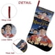 thumbnail image 5 of Mary Poppins Tema: Calcetines de Navidad, fino lino blanco para colgar en escaleras y chimenea, decoración navideña para el hogar, regalo de Navidad. 45cm × 32cm, 5 of 5