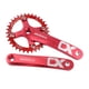 thumbnail image 3 of Manivela De Bicicleta 104BCD MTB Juego De Bielas Para Bicicletas De Carretera Manivela 34T Rojo, 3 of 5